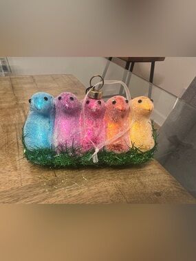 PEEPS® Pals Glass Ornament